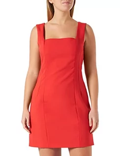 Sukienki - Sisley Damska sukienka 4OLVLV02G, czerwony (Brick Red) 1W4, 42 (DE) - grafika 1
