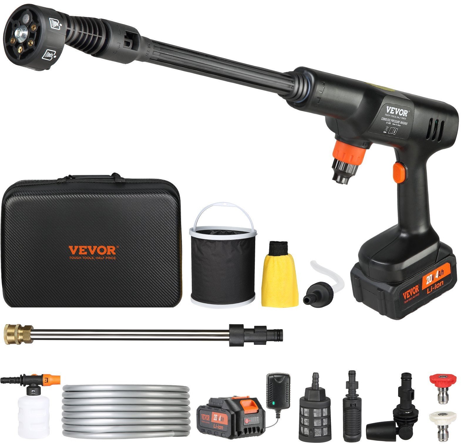 VEVOR Myjka ciśnieniowa 220 W 45 Bar