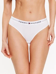 Tommy Hilfiger Figi klasyczne UW0UW04145 Biały - Majtki damskie - miniaturka - grafika 1