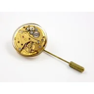 Krawaty i muchy męskie - PIN - Golden Bronze Undercover - miniaturka - grafika 1