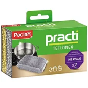 Inne artykuły czyszczące - Czyścik gabczasty Teflonex 2szt. Paclan Practi - miniaturka - grafika 1