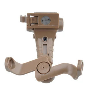 Earmor - Montaż nahełmowy ARC dla ochronników Mark 3 M16 Rail Mount Kit - Coyote Tan - Odzież taktyczna i umundurowanie - miniaturka - grafika 2