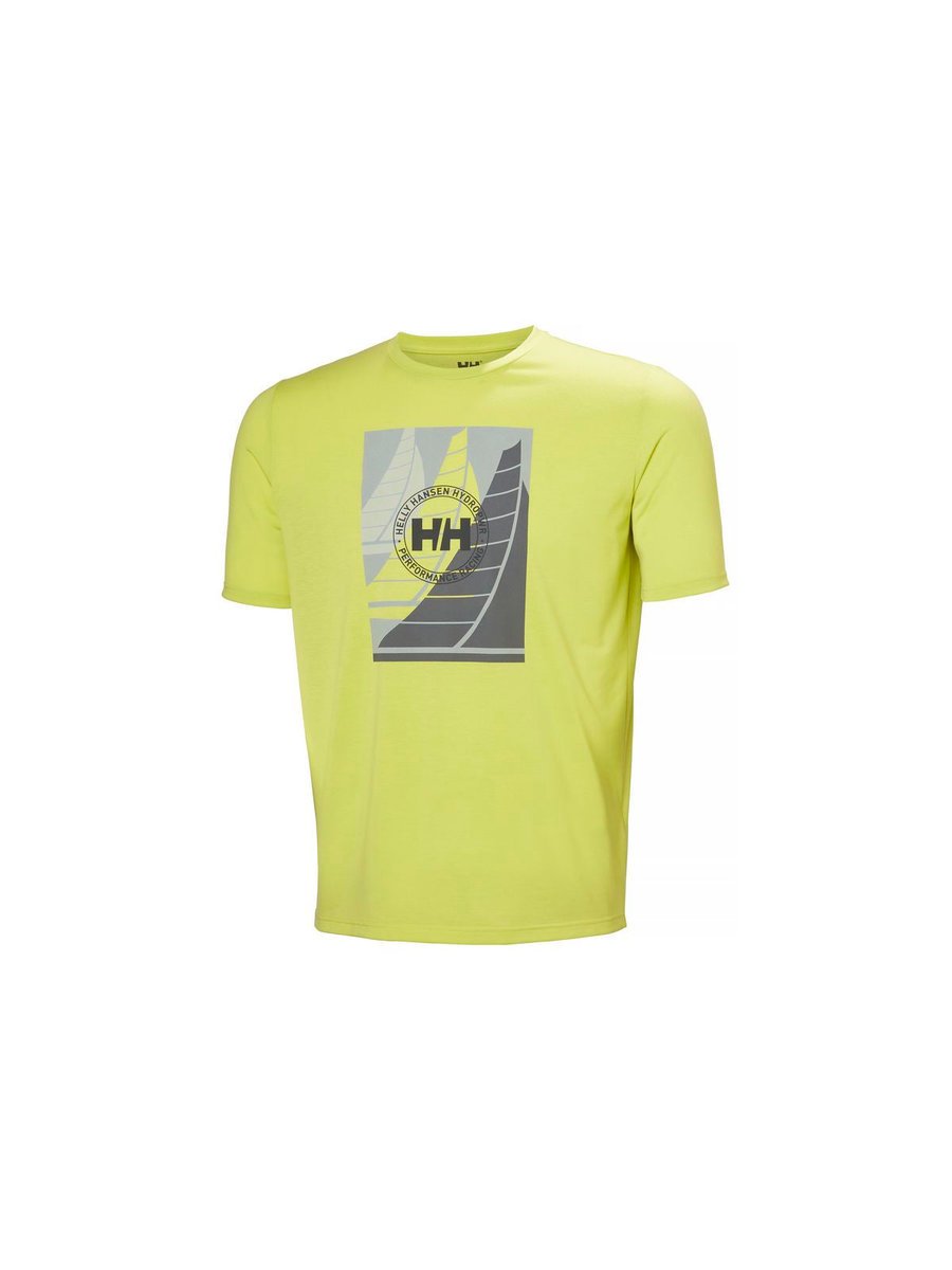 Koszulka HELLY HANSEN HP RACE GRAPHIC T-SH żółty L