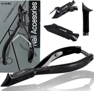 Akcesoria do paznokci - Cążki cęgi do grubych wrastających paznokci skórek obcinaczki nożyczki manicure gabinet SPA czarne - miniaturka - grafika 1