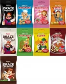 Gumy do żucia, lizaki, dropsy - Skawa Cukierki Draże mix 9 smaków | Zestaw - miniaturka - grafika 1