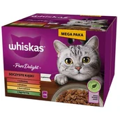 Mokra karma dla kotów - Karma dla kota WHISKAS Adult Pure Delight Mix Smaków (24 x 85 g) - miniaturka - grafika 1