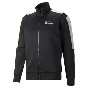 Bluza rozpinana męska Puma PORSCHE LEGACY T7 czarna 53378201-L - Bluzy męskie - miniaturka - grafika 1