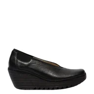 Czółenka - Czółenka Fly London YOZA Black Mousse P501438006 - miniaturka - grafika 1