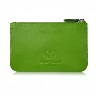 Etui na klucze - ETUI NA KLUCZE SKÓRZANE ZIELONE POJEMNE ZE SKÓRY NATURALNEJ LICOWEJ PAOLO PERUZZI T-51-NGR - miniaturka - grafika 1