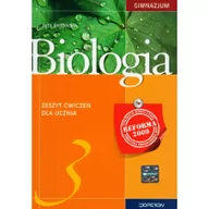 Podręczniki dla liceum - Biologia GIMN kl.3 ćwiczenia - miniaturka - grafika 1