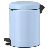 Kosze na śmieci - Brabantia Kosz na śmieci z pedałem NOWAIKONA 5 litrów jasnoniebieski - miniaturka - grafika 1