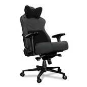 Fotele gamingowe - Yumisu 2053 (Ciemnoszaro-Czarny) Tkanina - miniaturka - grafika 1