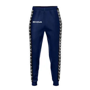 GIVOVA Spodnie Terry Band, Unisex, Niebieski - Torby męskie - miniaturka - grafika 1