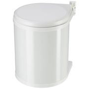 Kosze na śmieci - Hailo Kosz na śmieci Compact-Box, rozmiar M, 15 L, biały, 3555-001 Werk - miniaturka - grafika 1