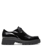 Półbuty damskie - HÖGL Loafersy Sally 8-102415 Czarny - miniaturka - grafika 1