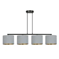 Lampy sufitowe - Emibig Hilde lampa wisząca 4-punktowa szara 1050/4 1050/4 - miniaturka - grafika 1
