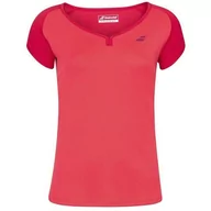 Tenis ziemny - Koszulka tenisowa damska z krótkim rekawem Babolat Cap Sleeve Top - miniaturka - grafika 1