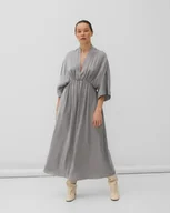 Sukienki - Sukienka West silver midi - miniaturka - grafika 1