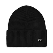 Czapki damskie - Calvin Klein Wełniana czapka | z dodatkiem kaszmiru - miniaturka - grafika 1