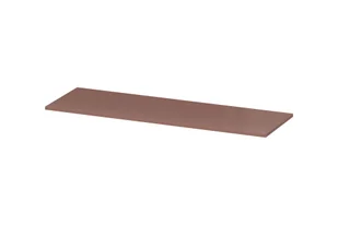 Blat łazienkowy Meissen Keramik Kontra 140x43 cm czerwony mat S1004-014 - Blaty meblowe i parapety okienne - miniaturka - grafika 1