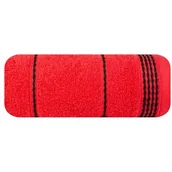 Ręczniki - Euro Firany Ręcznik Euro Kol. Mira 13 - 500 GSM Czerwony1 30x50 1216517 - miniaturka - grafika 1