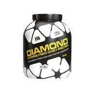 Odżywki białkowe - FITNESS AUTHORITY Diamond Hydrolysed Whey Protein - 2000g - Strawberry - miniaturka - grafika 1
