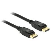 Kable komputerowe i do monitorów - Delock Kabel Displayport > Displayport 4K 3m czarny M/M - miniaturka - grafika 1