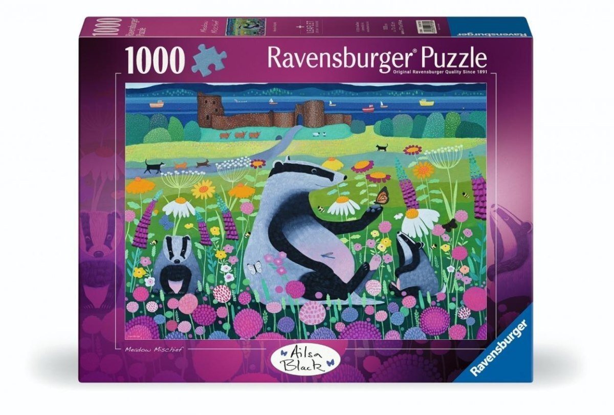 Ravensburger Puzzle 1000 Meadow Mischief