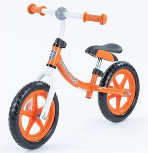 Rowerek Biegowy Baby MIX Twist Pomarańczowy 291015 - Rowerki biegowe - miniaturka - grafika 1