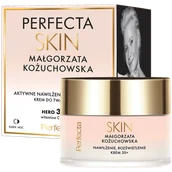 Kremy do twarzy - Perfecta Skin Małgorzata Kożuchowska Krem do twarzy nawilżająco-rozświetlający na dzień i na noc 30+ - miniaturka - grafika 1