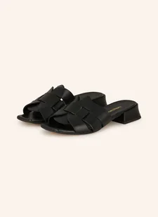 Darling Harbour Klapki Typu Mules schwarz - Klapki i japonki damskie - miniaturka - grafika 1