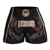 Kimona, stroje i obuwie - Spodenki treningowe męskie Venum Santa Muerte 5.0 Muay Thai Shorts - miniaturka - grafika 1