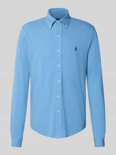 Koszula casualowa o kroju regular fit z kołnierzykiem typu button down - Koszule męskie - miniaturka - grafika 1