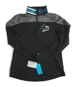 Bluzy damskie - Czarna bluza damska Reebok NHL San Jose Sharks XL - miniaturka - grafika 1