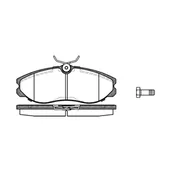 Klocki hamulcowe - RoadHouse Zestaw klocków hamulcowych, hamulce tarczowe 2462.00 - miniaturka - grafika 1