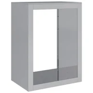 Wózki magazynowe - vidaXL Stojak na drewno opałowe, 60x40x80 cm, stal galwanizowana - miniaturka - grafika 1