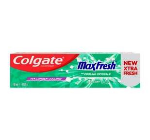 COLGATE MAX FRESH COOLING CRYSTALS CLEAN MINT PASTA DO ZĘBÓW 100ML - Pasty do zębów - miniaturka - grafika 1