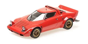 Lancia Stratos 1974 (Red) 1:18 Minichamps - Samochody i pojazdy dla dzieci - miniaturka - grafika 1