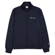 Bluzy męskie - BLUZA męska CHAMPION czarna 220261-BS501 na zamek bawełniana L - miniaturka - grafika 1