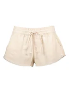 Spodenki damskie - Roxy Szorty w kolorze beżowym - miniaturka - grafika 1