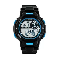 Zegarki męskie - Czarno-niebieski zegarek Pacific 303G-7 - miniaturka - grafika 1