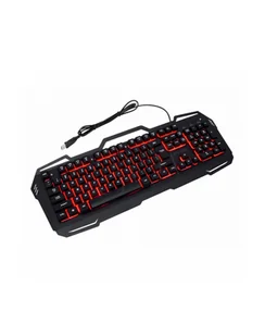 Klawiatura BLOW LED RED K-2 membranowa; USB 2.0; US; kolor czarny - Klawiatury - miniaturka - grafika 1