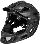 Kaski rowerowe - MET Parachute Kask rowerowy, full black S 51-56cm 2020 Kaski Fullface i Downhill - miniaturka - grafika 1