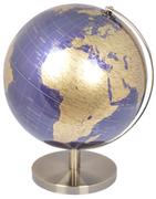 Globusy - Ewax, Globus dekoracyjny, grantowo-złoty, 15x15x26 cm - miniaturka - grafika 1