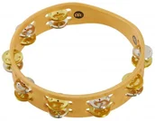 Instrumenty perkusyjne - Meinl Percussion TA2MSNT dżingle z tamburynem i podwójnym stopem - super naturalne TA2M-SNT - miniaturka - grafika 1