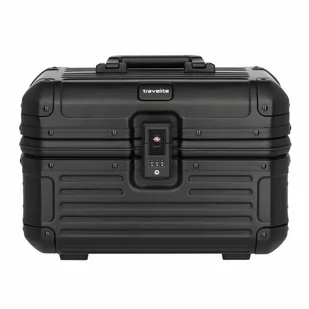 Travelite Next Beautycase 38 cm schwarz - Kosmetyczki, organizery i kuferki - miniaturka - grafika 1