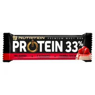 Batoniki - Go On Nutrition Protein 33 % Baton wysokobiałkowy o smaku panna cotty z truskawką w polewie 50 g - miniaturka - grafika 1