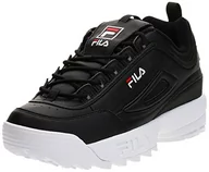 Sneakersy męskie - FILA Męskie sneakersy Disruptor, czarny - czarny - 41 EU - miniaturka - grafika 1