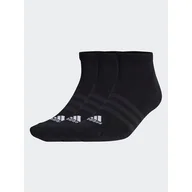 Skarpetki damskie - Skarpety stopki unisex adidas Cushioned Low-Cut Socks 3 Pairs IC1332 black/white - miniaturka - grafika 1