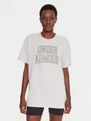 Koszulki i topy damskie - Under Armour T-Shirt Ua Rival Campus 6007883 Szary Oversize - miniaturka - grafika 1